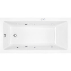 Акриловая ванна Wave 160x80 с гидромассажем Excellent, WAEX.WAV160.80.SOFT.CR