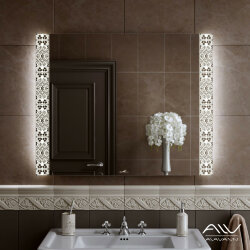 Зеркало с подсветкой Elizabeth 900*800*35, ALAVANN арт. 00000004616\1 Зеркало с подсветкой Elizabeth 900*800*35, ALAVANN арт. 00000004616\1