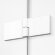 Душевое ограждение R 90x100x200 Avexa white New Trendy белый арт. EXK-2885