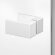 Душевое ограждение R 90x100x200 Avexa white New Trendy белый арт. EXK-2885