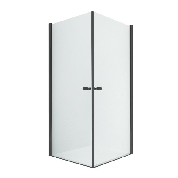 Душевое ограждение 2D 70x70x195 New soleo black New Trendy черный арт. D-0229A/D-0229A