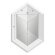 Душевое ограждение 2D 70x70x195 New soleo black New Trendy черный арт. D-0229A/D-0229A