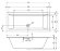 Акриловая ванна RETHING CUBIC 170x75 R PULG&PLAY RIHO FALL RIHO арт. BD89 (BD89C0500000000)