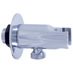 Шланговое подсоединение с держателем душа MD0614R Rav Slezak, хром