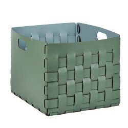 Корзинка Bottega ADJ Италия, 35x40xH30 цвет: эвкалипт (небесный) арт. 1048.60/50 Корзинка Bottega ADJ Италия, 35x40xH30 цвет: эвкалипт (небесный) арт. 1048.60/50