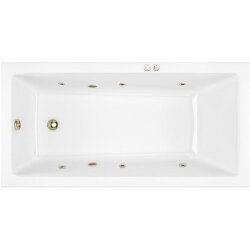 Акриловая ванна Wave 160x80 с гидромассажем Excellent, WAEX.WAV160.80.SOFT.BR