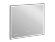Зеркало 011 design 80x70 с подсветкой часы, прямоугольное, Cersanit Led, арт. KN-LU-LED011*80-d-Os