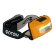Налобный светодиодный фонарь от батареек 80х45 200 лм SH-600 23063 SH Фотон цвет: оранжевый