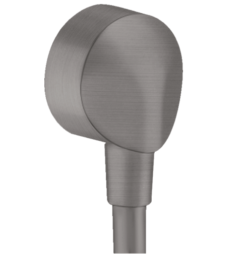 Hansgrohe шланговое подключение без клапана обратного тока, FixFit, матовый серый арт. 27454340