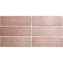 Керамическая плитка для стен EQUIPE MAGMA 24961 Coral Pink 6,5x20 см