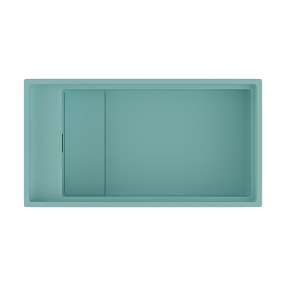 Раковина для кухни Kinaru Pro 86-U/I Omoikiri 4993028 цвет: azur blue