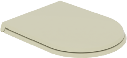 Крышка с сиденьем для подвесного унитаза, с микролифтом Design Cruise GSG, пергамон матовый арт. CRCOPRSLTICR015
