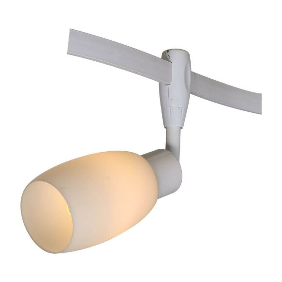 Трековый светильник, вид современный 3059 Arte Lamp цвет:  белый - A3059PL-1WH