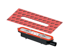 Сифон низкий с боковым сливом - для душевого лотка TECE Drainprofile 673001 (0002398136)