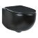 Унитаз подвесной, с креплениями, черный Dot 2.0 AeT, арт. S555T0R0V6105