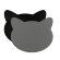 Костер детский Cat ADJ Италия, 12x12 цвет: серый (черный) арт. 0013.03/01
