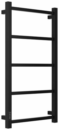 Электрический полотенцесушитель Формат 26 800х400 левый Стилье, 31527-8040 цвет: матовый чёрный Электрический полотенцесушитель Формат 26 800х400 левый Стилье, 31527-8040 цвет: матовый чёрный