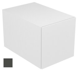 Keuco Модуль нижнего Шкафа для встройки снизу, с одним выдвижным ящиком, с внутренней светодиодной подсветкой, Edition 11, 31310 390100 цвет: антрацит Keuco Модуль нижнего Шкафа для встройки снизу, с одним выдвижным ящиком, с внутренней светодиодной подсветкой, Edition 11, 31310 390100 цвет: антрацит