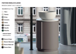 Тумба под раковину CIELO Tiberino, 500 x 500 x 630 pomice, арт. TIMOPE RG Тумба под раковину CIELO Tiberino, 500 x 500 x 630 pomice, арт. TIMOPE RG