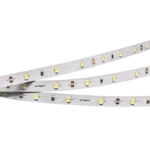 Светодиодная лента 12W/m 30LED/m 5630SMD теплый белый 5M Arlight - 013854