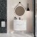 Зеркало круглое 700x700, Kerama Marazzi Cono, CO.mi.P.70\WHT цвет: белый матовый