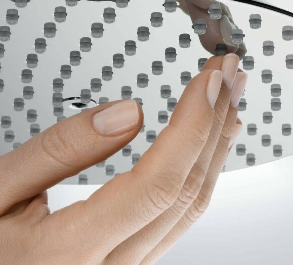 Hansgrohe верхний душ с настенным кронштейном, Raindance S, глянцевый хром арт. 27607000 Hansgrohe верхний душ с настенным кронштейном, Raindance S, глянцевый хром арт. 27607000