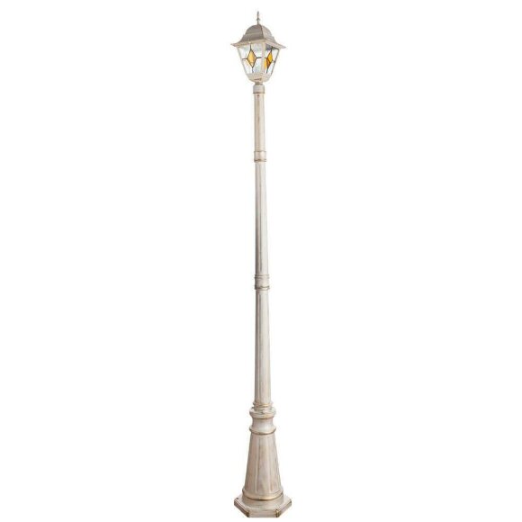 Садово-парковый светильник, вид замковый Berlin Arte Lamp цвет:  белый - A1017PA-1WG