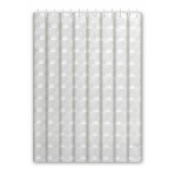 Штора для ванной белый, Haiba - HB75101-1