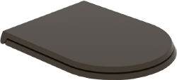 Крышка с сиденьем для подвесного унитаза, с микролифтом Design Cruise GSG, кофейный арт. CRCOPRSLTICR018