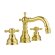 Смеситель для биде, на 3 отв., Migliore Revival, золото арт. 19509