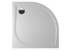 Душевой поддон из литьевого мрамора Riho Kolping DB14 90x90 R55 белый + сифон DB1400500000000