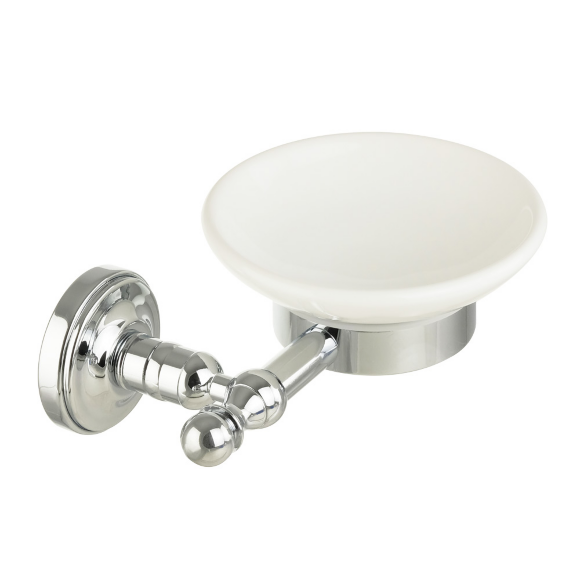 Mыльница настенная, Migliore Mirella, хром арт. 17227