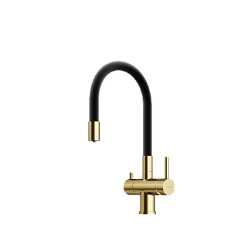 Смеситель для кухонной мойки Sancos Lucia , цвет:брашированное золото, арт. SC4004BG 