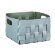 Корзинка Bottega ADJ Италия, 25x25xH20 цвет: небесный (эвкалипт) арт. 1044.50/60