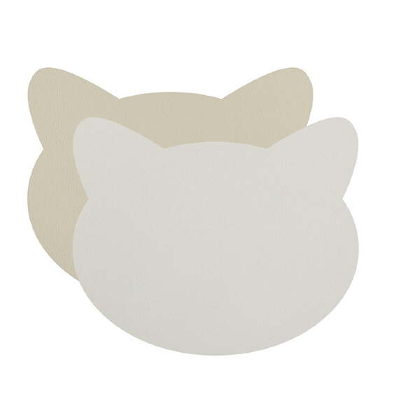 Костер детский Cat ADJ Италия, 12x12 цвет: панна котта (белый) арт. 0013.16/10
