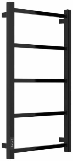 Электрический полотенцесушитель Формат 26 800х400 левый Стилье, 17527-8040 цвет: черный Электрический полотенцесушитель Формат 26 800х400 левый Стилье, 17527-8040 цвет: черный