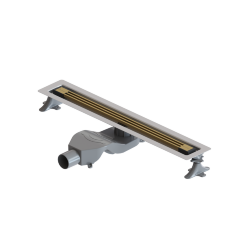 Душевой лоток B&T INFINITY 60см, нерж.сталь МАТ. ЗОЛОТО, арт. 981-60-MG Душевой лоток B&T INFINITY 60см, нерж.сталь МАТ. ЗОЛОТО, арт. 981-60-MG