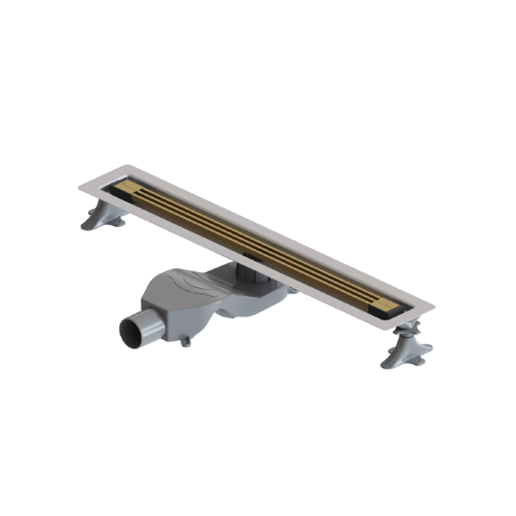Душевой лоток B&T INFINITY 60см, нерж.сталь МАТ. ЗОЛОТО, арт. 981-60-MG