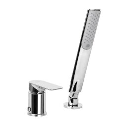 Смеситель на борт ванны Remer Infinity I27 хром