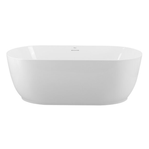 BelBagno Акриловая ванна 150x80, отдельностоящая, овальная, белая, арт. BB413-1500-800