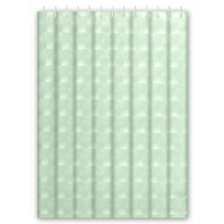 Штора для ванной зеленая, Haiba - HB75101-12