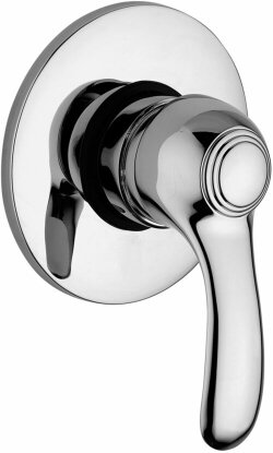 Paffoni Смеситель встраиваемый для душа на 1 выход с накладкой из металла люкс диаметром 110мм арт. FA011CR Paffoni Смеситель встраиваемый для душа на 1 выход с накладкой из металла люкс диаметром 110мм арт. FA011CR