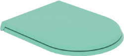 Крышка с сиденьем для подвесного унитаза, с микролифтом Design Cruise GSG, бирюзовый матовый арт. CRCOPRSLTICR025