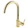 Смеситель для кухни, высокий излив, ручка сбоку, Migliore Fortis, золото арт. 31560