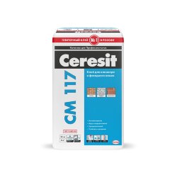 Клей для плитки, керамогранита Ceresit CM 117 ELAST СМ 117/25