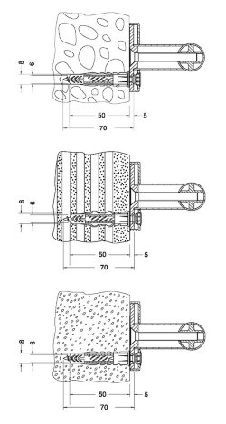 Keuco Крепёжный комплект №1, Plan care - 34990 000100