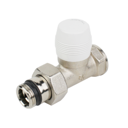 Вентиль, отсекающий, прямой, 1/2", 1/2", ВН, никелированный арт. EVR10.3411