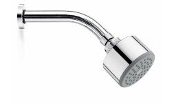 Верхний душ 1 режим с кронштейном, Cylindrico Bossini, H26352.030 цвет: хром Верхний душ 1 режим с кронштейном, Cylindrico Bossini, H26352.030 цвет: хром