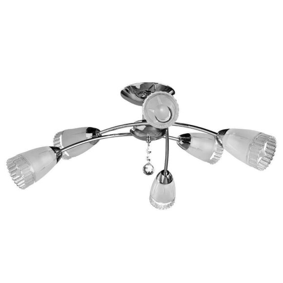 Потолочная люстра, вид арт-деко Giulia Arte Lamp цвет:  белый - A6198PL-6CC