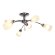 Потолочная люстра, вид арт-деко Giulia Arte Lamp цвет:  белый - A6198PL-6CC